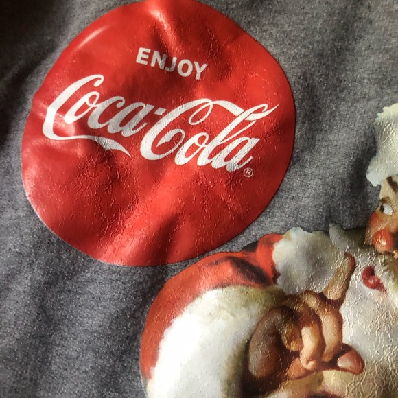 Stunningly, perfect condition, vintage Coca-Cola, Santa tee - Picture 7 of 7